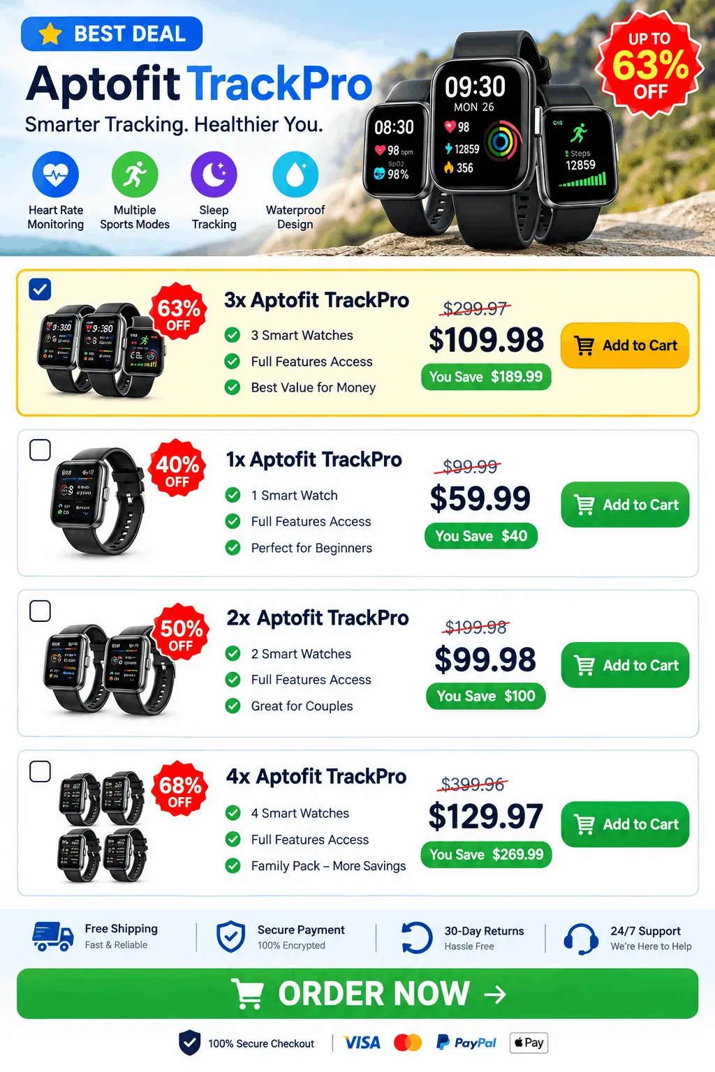 Aptofit TrackPro offer price 